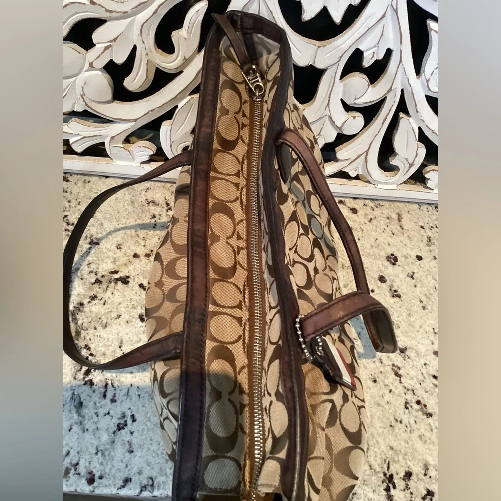 COACH Signature Canvas Weekend Tote #23465